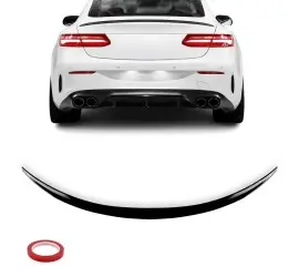 E53 style trunk spoiler for Mercedes C238, glossy black
