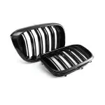 Performance Grille set for BMW G01 X3 / G02 X4 (18-21), glossy black