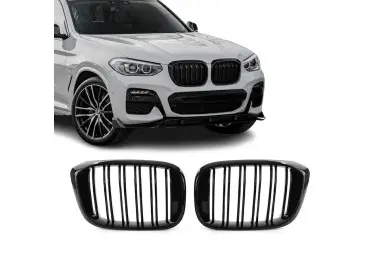 Performance Grille set for BMW G01 X3 / G02 X4 (18-21), glossy black