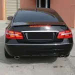 Trunk Spoiler for Mercedes C207 (A207 / W207), glossy black