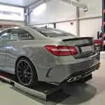 Trunk Spoiler for Mercedes C207 (A207 / W207), glossy black