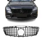 Front Grille for Mercedes-Benz CLS C218 (11-14), glossy black