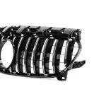Front grille for Mercedes-Benz CLA C117 (13-19), chrome + glossy black