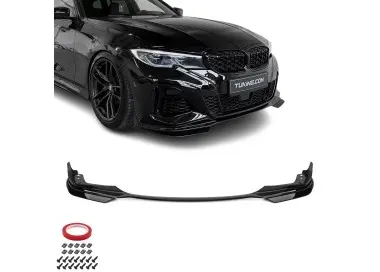 Performance Front bumper Lip for BMW G20 / G21 (18-22) M-Pack, glossy black