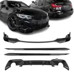 Performance Kit for BMW G20 / G21 with M-Pack (18-22), glossy black