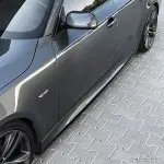 F-PERFORMANCE Side Skirt Extensions set for BMW E60 / E61 (03-10), glossy black