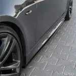 F-PERFORMANCE Side Skirt Extensions set for BMW E60 / E61 (03-10), glossy black