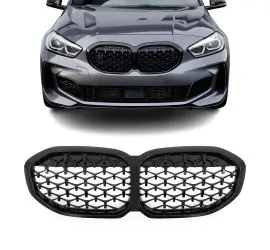 M140-style Front kidney Grille for BMW F40 (19-24),...