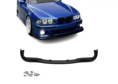 Front Bumper Lip H Look V2 For BMW E39 M Sport / M5, gloss black