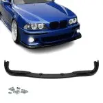 Front Bumper Lip H Look V2 For BMW E39 M Sport / M5, gloss black