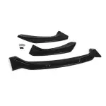 Front bumper Lip for BMW F20 / F21 LCI (15-19), glossy black