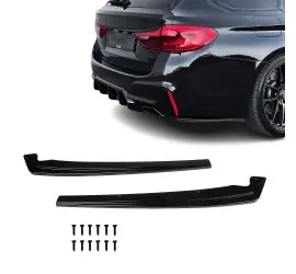 WR Rear Bumper Side Flaps - Splitters, set for BMW...