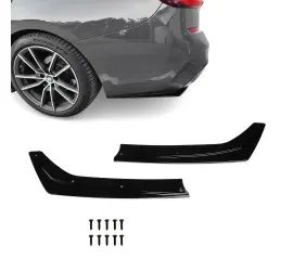 Universal Rear Bumper Side Flaps - Splitters, glossy...