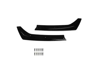 Set of 2 pcs. Universal Rear Bumper Side Flaps Splitters + fasteners