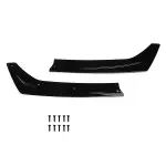 Set of 2 pcs. Universal Rear Bumper Side Flaps Splitters + fasteners