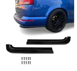 MX-style Rear Bumper side Splitters set for VW T6 /...