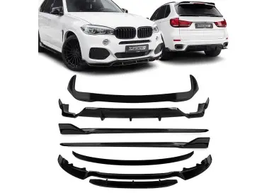 Aero style Bodykit with Trunk Spoilers for BMW X5 F15 (14-18), glossy black