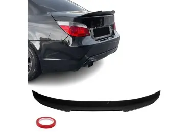 PSM style Trunk Spoiler for BMW E60, glossy black