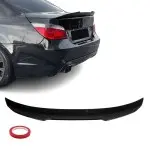 PSM style Trunk Spoiler for BMW E60, glossy black