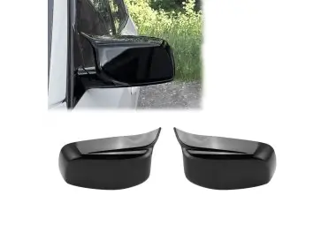 M style Mirror Caps set for BMW E60 / E61 / E63 / E64, glossy black