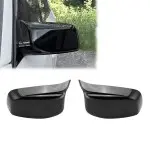 M style Mirror Caps set for BMW E60 / E61 / E63 / E64, glossy black