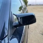 M style Mirror Caps set for BMW E60 / E61 / E63 / E64, glossy black