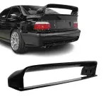 LTW-style Trunk Spoiler + Risers for BMW E36, glossy black