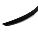 M4-style Trunk Spoiler for BMW E82, glossy black