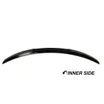 M4-style Trunk Spoiler for BMW E82, glossy black