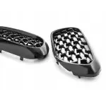 Diamond kidney Grille for BMW G30 / G31 (17-20), glossy black