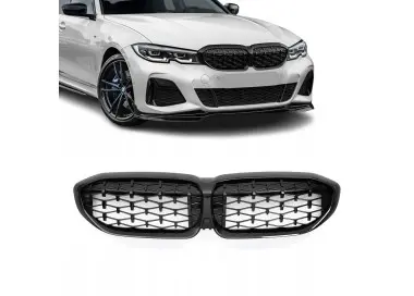 M340-look kidney Grille for BMW G20 / G21 (18-22), glossy black