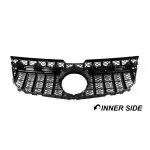 GT R Panamericana style Front Grille for Mercedes GLK X204 facelift (12-15), glossy black