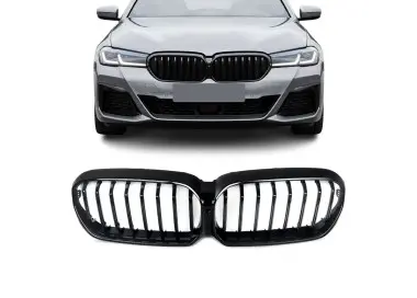 Kidney Grille for BMW G30 / G31 / F90 LCI (21-23), glossy black