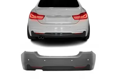 M-Pack Rear Bumper for BMW F36 Gran Coupe