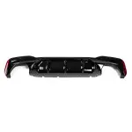M5-style Diffuser for BMW G30 / G31 with M-Pack, glossy black
