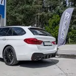 M5-style Diffuser for BMW G30 / G31 with M-Pack, glossy black
