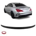 Trunk Spoiler for Mercedes CLA C117, glossy black