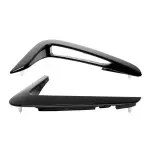 Side fenders trims, set, for BMW F32 / F33 / F36 (13-17) PRE-LCI, glossy black