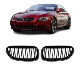 Performance kidney Grille for BMW E63 / E64, glossy black