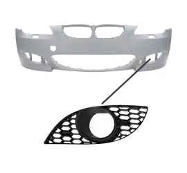 Fog light Grille for BMW E60 / E61 M5 style bumper,...