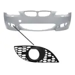 Fog light Grille for BMW E60 / E61 M5 style bumper, right side