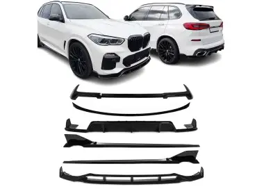 Aero style Bodykit for BMW X5 G05 PRE-LCI (19-23), glossy black