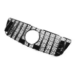 GT R Panamericana style Front Grille for Mercedes ML W164 facelift (08-11), glossy black