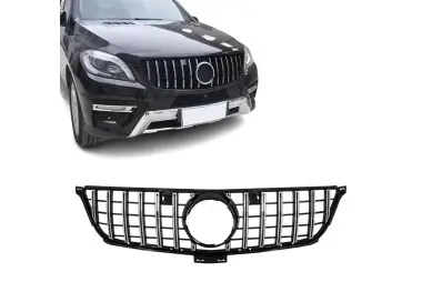 GT R Panamericana style Front Grille for Mercedes ML W166 (11-15), chrome