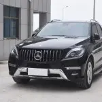GT R Panamericana style Front Grille for Mercedes ML W166 (11-15), chrome