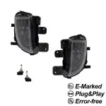 Fog Lights set for VW Golf MK6 GTI / GTD (08-13), smoked