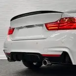 Performance trunk spoiler for BMW F32 Coupe, glossy black