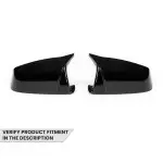 M style mirror caps set for F10, F11, F07, F06, F12, F13, F01, glossy black