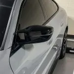 M style Mirror Caps set for BMW G11, G12, G15, G20, G22, G30 (LHD only), glossy black