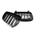 Performance kidney Grille set for BMW E81 / E87, glossy black